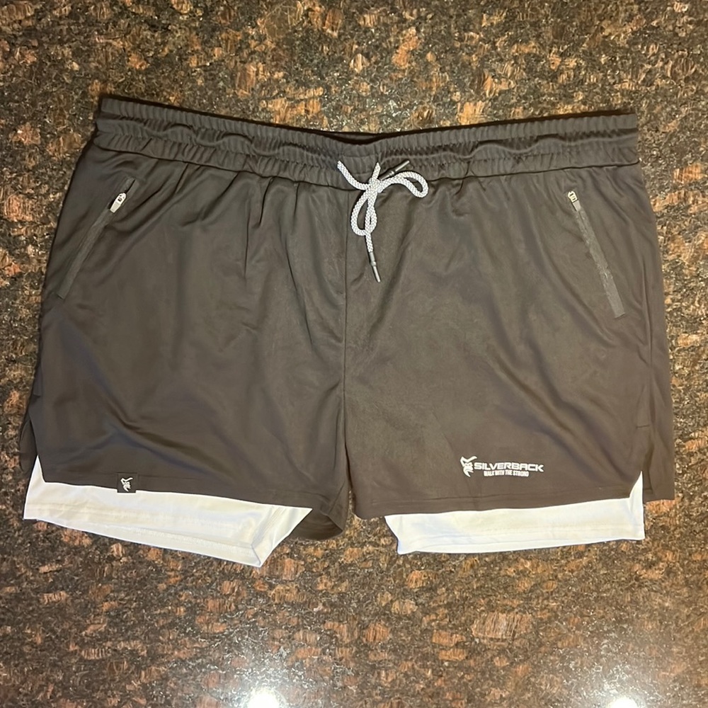Silverback Gymwear Synergy 2 Way Shorts Men’s